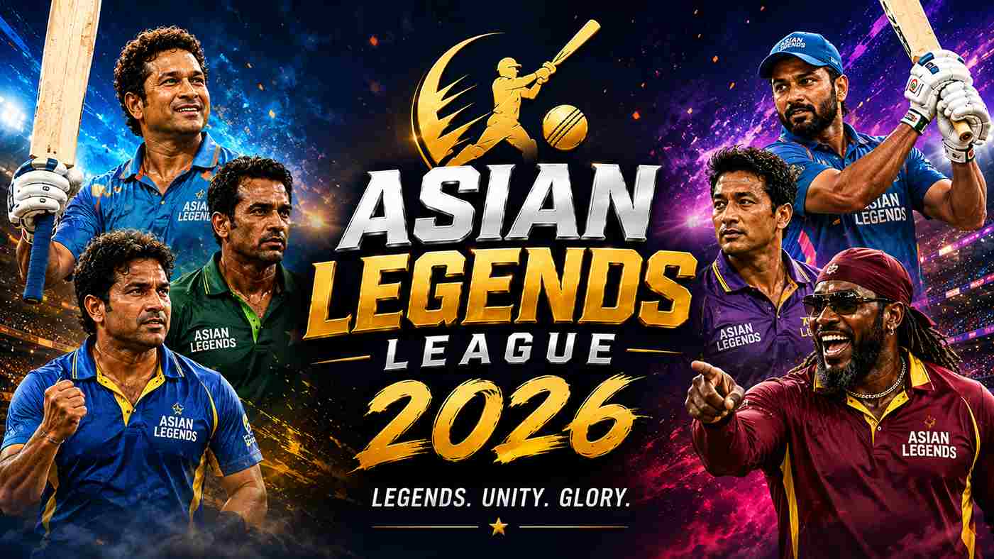 Asian Legends League 2026 Live Streaming, Squad, & Schedule